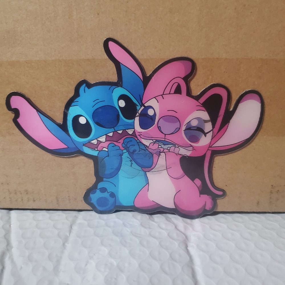 🍒🍒 Lilo & Stitch: Stitch & Angel Motion Changing Sticker